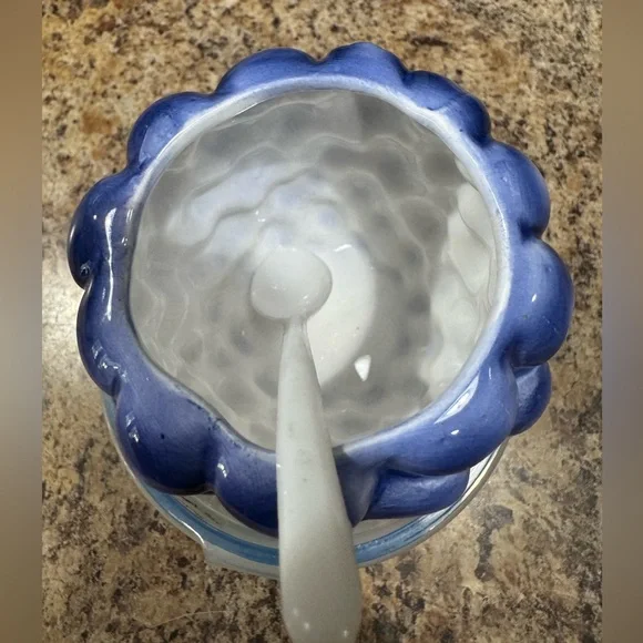 VINTAGE JAM/JELLY JAR WITH SPOON - Picture 3 of 3